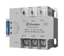 FINDER 77.B3.9.024.8671 Solid State Relay, Hockey Puck Style, 3PST-NO, 40 A, 660 VAC, Panel Mount, Screw, Random Turn On