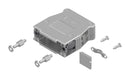 AMPHENOL CONEC 16-003210E D Sub Strain Relief, Side Entry Cable, Amphenol CONEC 15 Position D-Sub Hoods, DA, Steel, 10 mm