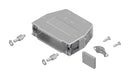 AMPHENOL CONEC 16-003220E D Sub Strain Relief, Side Entry Cable, Amphenol CONEC 25 Position D-Sub Hoods, DB, Steel, 11 mm