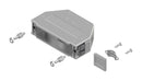 AMPHENOL CONEC 16-003240E D Sub Strain Relief, Side Entry Cable, Amphenol CONEC 50 Position D-Sub Hoods, DD, Steel, 12 mm