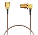 GCT CABLE 399 RF-0200-A-1 RF / Coaxial Cable Assembly, IP67, IP68, 7.87 ", 200 mm, RG178, SMA Plug