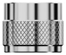 GCT RFCT-TNC-CAP-GS-3 Dust Cap / Cover, with Gasket, Metal Protective Cap, TNC Jack Coaxial Connectors, Brass Body