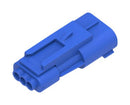 MOLEX 207778-1703 Connector Housing, Blue, Squba 3.6 207778 Series, Plug, 3 Ways, 3.6 mm