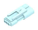 MOLEX 207778-1903 Connector Housing, Mint, Squba 3.6 207778 Series, Plug, 3 Ways, 3.6 mm