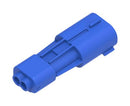 MOLEX 207778-0702 Connector Housing, Blue, Squba 3.6 207778 Series, Plug, 2 Ways, 3.6 mm