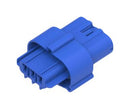 MOLEX 207782-0703 Connector Housing, Blue, Squba 207782 Series, Receptacle, 3 Ways, 3.6 mm