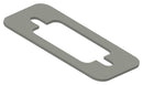 TE CONNECTIVITY 95-24004-1 Gasket, EMI, D-Sub Connector, Silicone Nickel Aluminium, 74.4mm x 17.5mm x 0.8mm, Pack of 1