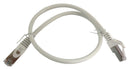 MULTICOMP PRO MP015533 Ethernet Cable, 8P8C, Cat5e, RJ45 Plug to RJ45 Plug, FTP (Foiled Twisted Pair), White, 2 m, 6.6 ft