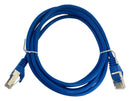 MULTICOMP PRO MP015548 Ethernet Cable, 8P8C, Cat5e, RJ45 Plug to RJ45 Plug, FTP (Foiled Twisted Pair), Blue, 5 m, 16.4 ft