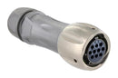 SOURIAU-SUNBANK / EATON UT0X6MS1210S Circular Connector, Standard Circular Connector, UT0X Series, Cable Mount Plug, 10 Contacts