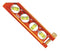 KLEIN TOOLS 935AB4V Spirit Level, Aluminium, 4 Vial, 159 mm OAL, ACCU-BEND Series