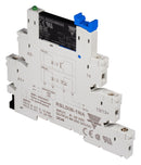 CARLO GAVAZZI RSLSA230D020IN1 Solid State Relay, Ultra Slim, SPST-NO, 2 A, 280 VAC, DIN Rail, Screw, Zero Crossing