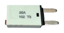 MULTICOMP PRO MP015932 Thermal Circuit Breaker, Mini Type T3, MP 102 Series, 25 A, 1 Pole, 28 V, Auto Fuse Holder