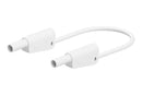 STAUBLI 66.2013-05029 Banana Test Lead, 4mm Stackable Banana Plug, Shrouded, 4mm Stackable Banana Plug, Shrouded