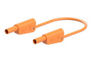 STAUBLI 66.2017-10030 Banana Test Lead, 4mm Stackable Banana Plug, Shrouded, 4mm Stackable Banana Plug, Shrouded