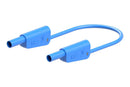 STAUBLI 66.2010-05023 Banana Test Lead, 4mm Stackable Banana Plug, Shrouded, 4mm Stackable Banana Plug, Shrouded