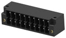 TE CONNECTIVITY - BUCHANAN 2842497-9 Terminal Block, 2Row, Black, w/ Flange, Header, 3.5 mm, 18 Ways, 8 A, 150 V