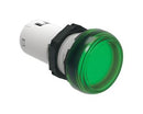 LOVATO ELECTRIC LPMLD3 LED Panel Mount Indicator, Screw Terminal, Monoblock, Green, 48 V, 22 mm, IP20, IP66, IP67, IP69K