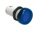 LOVATO ELECTRIC LPMLA6 LED Panel Mount Indicator, Screw Terminal, Monoblock, Blue, 12 V, 22 mm, IP20, IP66, IP67, IP69K
