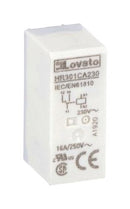 LOVATO ELECTRIC HR301CA230 Power Relay, SPDT, 230 VAC, 16 A, HR301C Series, Through Hole, Non Latching