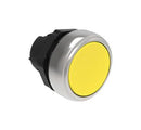 LOVATO ELECTRIC LPCB105 Switch Actuator, Spring Return, Flush, Yellow, Lovato PLatinum Series 22mm Pushbutton Switches
