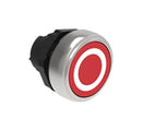 LOVATO ELECTRIC LPCB1104 Switch Actuator, Spring Return, Flush, Red, Lovato PLatinum Series 22mm Pushbutton Switches