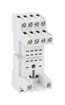 LOVATO ELECTRIC HR6XS42 Relay Socket, DIN Rail, Screw, 14 Pins, 10 A