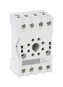 LOVATO ELECTRIC HR7XS1 Relay Socket, DIN Rail, Screw, 8 Pins, 10 A