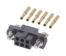 HARWIN M80-4600605 Rectangular Connector, Datamate J-Tek Series, 6 Contacts, Receptacle, 2 mm, Crimp, 2 Row