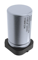 KEMET PEB227MLL4110QE4 SMD Aluminium Electrolytic Capacitor, Radial Crown, Radial Can - SMD, 1100 µF, 63 V, 0.077 ohm