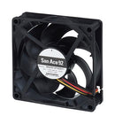 SANYO DENKI 9RA0948H4001 DC Axial Fan, 48 V, Square, 92 mm, 25 mm, Ball Bearing, 51.6 CFM