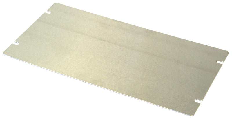 HAMMOND 1434-955 Bottom Plate, 9.5"x5", Aluminium, Natural, 1444-9552, 1444-9553 & 1444-95525 Enclosures
