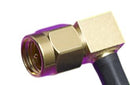 MOLEX 73251-2350 RF / Coaxial Connector, SMA Coaxial, Right Angle Plug, Crimp, 50 ohm, RD316, Brass