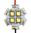 INTELLIGENT LED SOLUTIONS ILH-SG04-SIRE-SC221-WIR200. LED Module, OSLON Signal 4 PowerStar Series, Red, 625 nm, 244 lm, 9.4 V, Star
