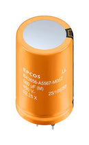 TDK B43656A5397M057 Electrolytic Capacitor, 390 µF, 450 V, ± 20%, Snap-In, 3000 hours @ 105°C