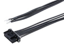 MOLEX 228368-1062 Cable Assembly, DuraClik ISL Receptacle to Free End, 6 Ways, 2 mm, 1 Row, 150 mm, 5.9 "
