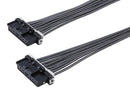 MOLEX 228367-1084 Cable Assembly, DuraClik ISL Receptacle to DuraClik ISL Receptacle, 8 Ways, 2 mm, 1 Row, 500 mm