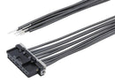 MOLEX 228368-1082 Cable Assembly, DuraClik ISL Receptacle to Free End, 8 Ways, 2 mm, 1 Row, 150 mm, 5.9 "
