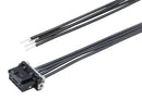 MOLEX 228426-2043 Cable Assembly, DuraClik ISL Receptacle to Free End, 4 Ways, 2 mm, 1 Row, 300 mm, 11.8 "
