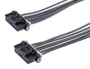 MOLEX 228425-2062 Cable Assembly, DuraClik ISL Receptacle to DuraClik ISL Receptacle, 6 Ways, 2 mm, 1 Row, 150 mm