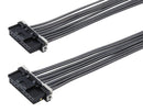 MOLEX 228425-2082 Cable Assembly, DuraClik ISL Receptacle to DuraClik ISL Receptacle, 8 Ways, 2 mm, 1 Row, 150 mm
