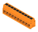WEIDMULLER 2786620000 Wire-To-Board Terminal Block, Orange, 5 mm, 10 Ways, 24 AWG, 14 AWG, 2.5 mm², Push In