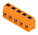 WEIDMULLER 2787600000 Wire-To-Board Terminal Block, Orange, 7.5 mm, 5 Ways, 24 AWG, 14 AWG, 2.5 mm², Push In