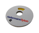 HELLERMANNTYTON 553-42450 TULT24-8YE-PO-X-YE Heat Shrink Tubing, 3:1, 0.945 ", 24 mm, Yellow, 85.3 ft, 26 m