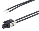 MOLEX 228411-1022 Cable Assembly, Micro-Fit+ Receptacle to Free End, 2 Ways, 3 mm, 2 Row, 150 mm, 5.9 "