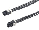 MOLEX 228410-1042 Cable Assembly, Micro-Fit+ Receptacle to Micro-Fit+ Receptacle, 4 Ways, 3 mm, 2 Row, 150 mm