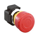 IDEC XA1E-BV313R Emergency Stop Switch, Non Illuminated, SPST-NO, 3PST-NC, Pushlock Pull/Turn Reset, Solder Lug, 3 A