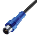 AMPHENOL LTW UMC-05BMMM-PL8A05 Sensor Cable, Push Pull, Circular Plug, Free End, 5 Positions, 5 m, 16.4 ft