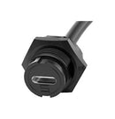 SAMTEC BPCU-C-S-0.25-BC-P USB Cable, Thermoplastic, IP67, Sealed Type C Receptacle to Circular Receptacle, 250 mm, 9.9 "