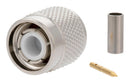 FAIRVIEW MICROWAVE FMCN1728 RF / Coaxial Connector, TNC Coaxial, Straight Plug, Solder, Crimp, 50 ohm